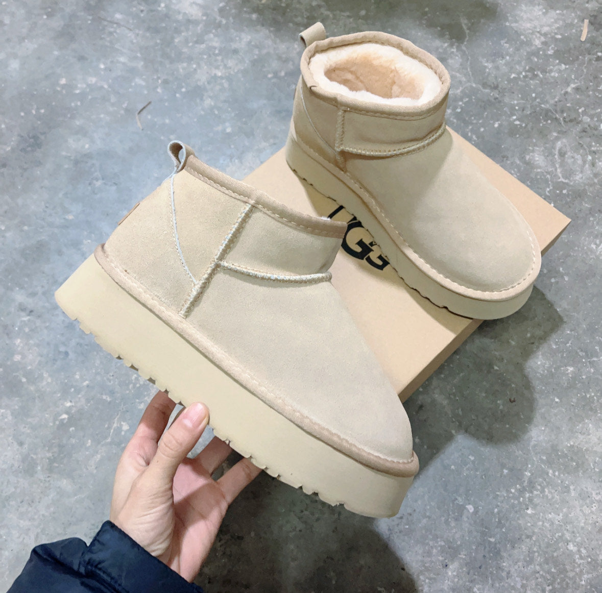 knee high UGG boots